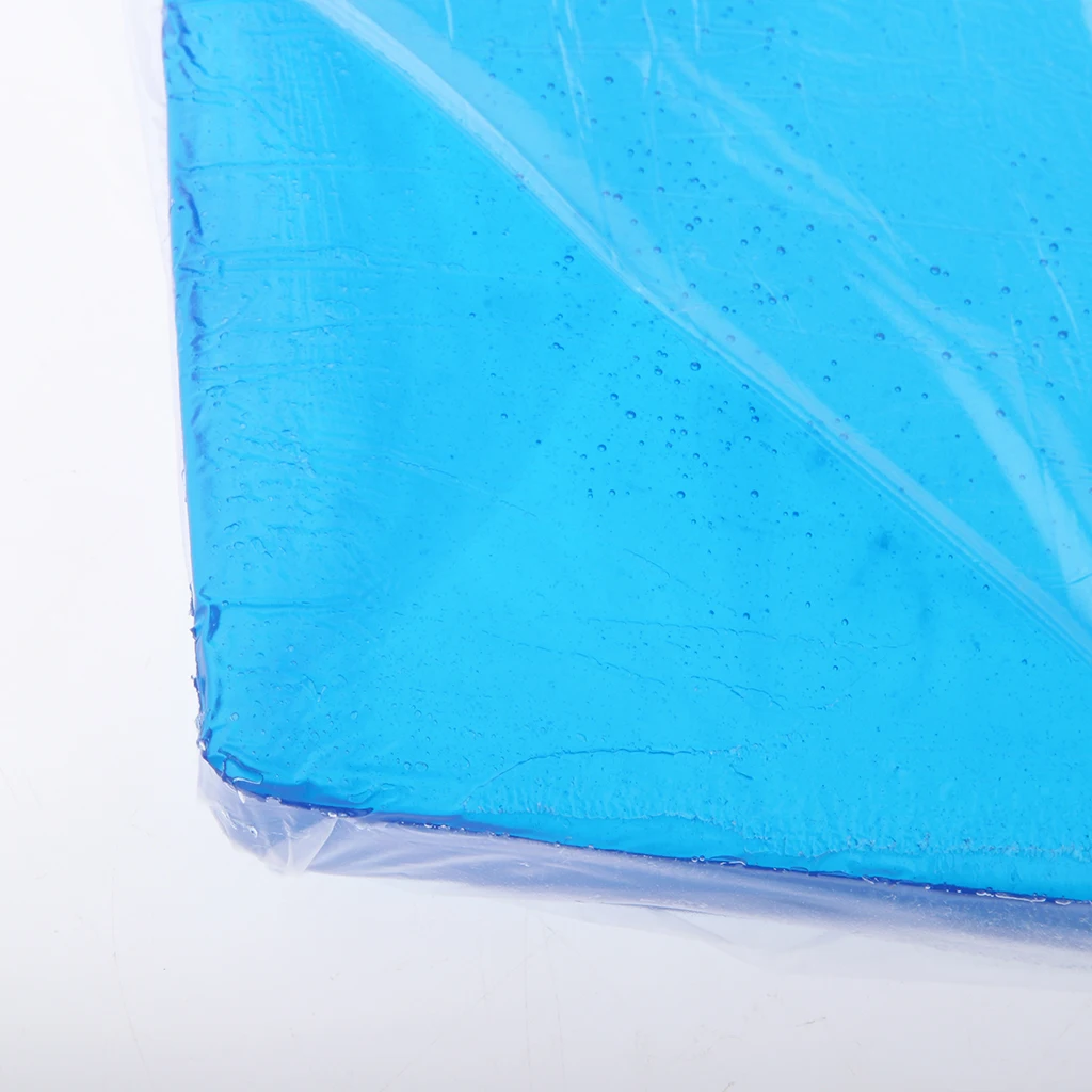 Trapezoid Motorcycle Seat Gel Pad Shock Absorption Mat Comfortable Cushion