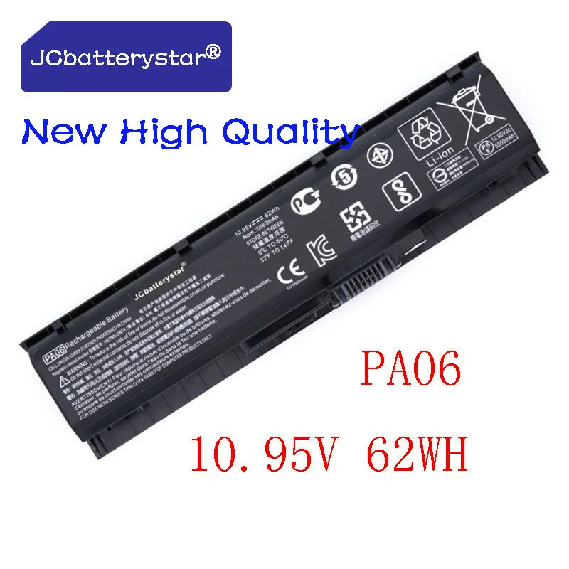 Новый высококачественный аккумулятор JC PA06 для HP Omen 17-w000 17-w200 17-ab000 17t-ab200 HSTNN-DB7K