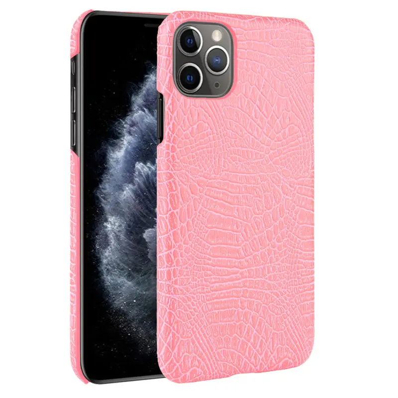 Тонкие чехлы из крокодиловой кожи для телефонов iPhone 11 Pro Max задняя крышка