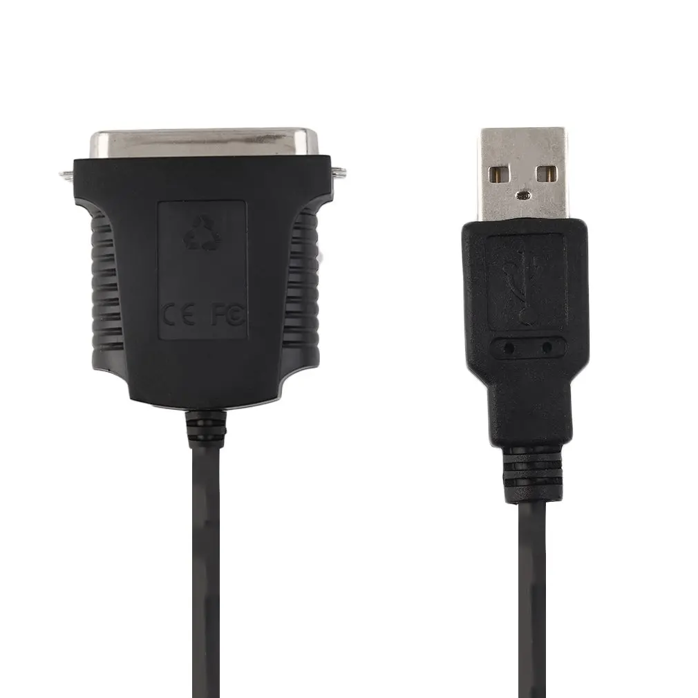 USB для параллельного принтера IEEE 1284 адаптер параллельный печати переворачивает