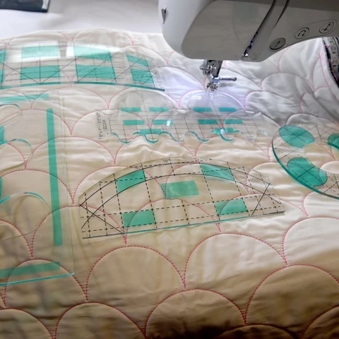 フリーモーションキルティングの必需品テンプレート ミシン キルティング定規 キルティングテンプレート パッチワーク定規 キルター定規 Aliexpress Home Garden