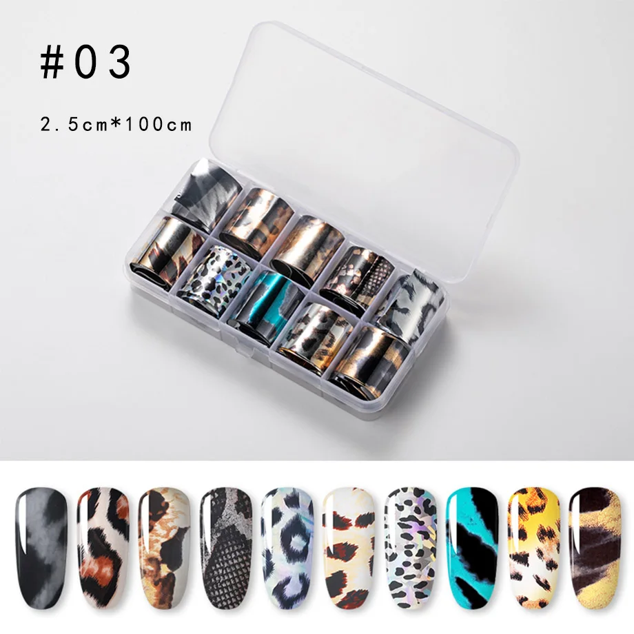 ROSALIND Slider Foil Stickers For Nails Art decals Manicure Set Design Top Semi Permanent Nail Stickers Kit Need Base Gel Polish