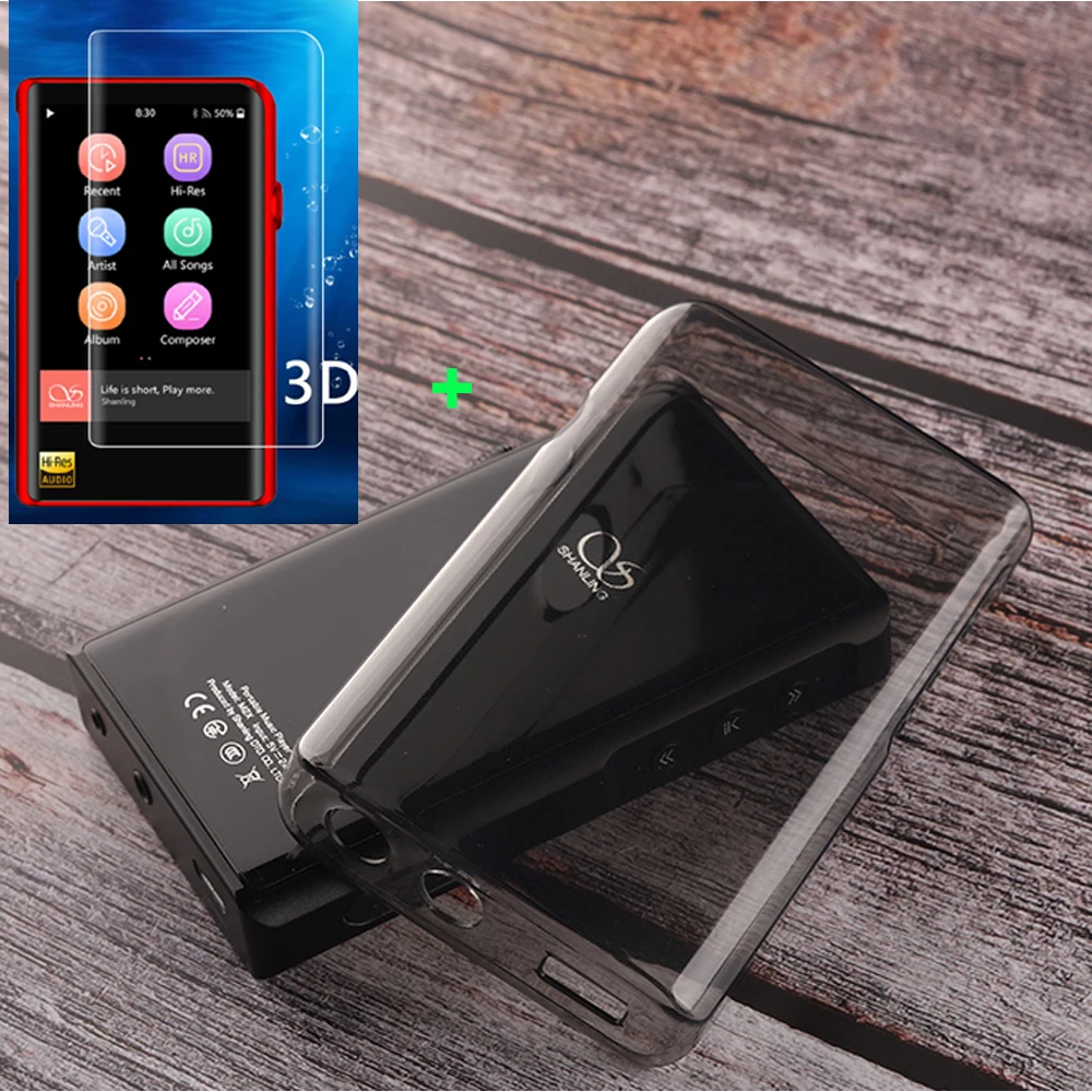 Soft TPU Skin Case Cover for SHANLING M2X MP3 Music Player Protective Case music player case