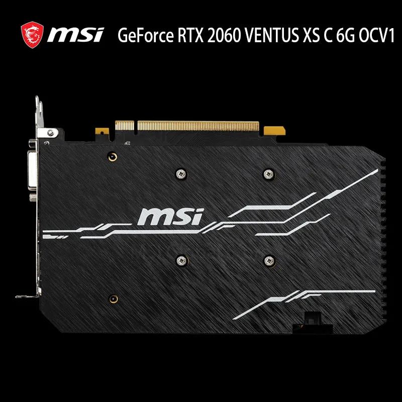 微星GeForce RTX 2060 VENTUS XS C 6G OCV1 5