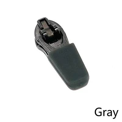 Gray Meetee 30 шт. 3# нейлоновая молния обратная установка невидимая молния ползунки сумка куртка молния голова тянуть DIY Одежда швейный материал - Цвет: Gray