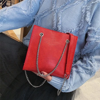

Luxury Handbag European Fashion Lady Tote Bag New Quality PU Leather Women's Designer Handbag Chain Shoulder Messenger Bags