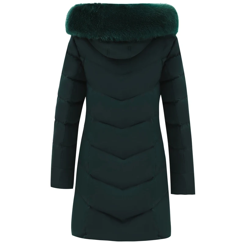 Женская куртка среднего возраста, зимняя, размера плюс, 6XL, утолщенная, теплая, с капюшоном, на пуху, хлопок, длинное пальто, высокое качество, меховой воротник, женские парки