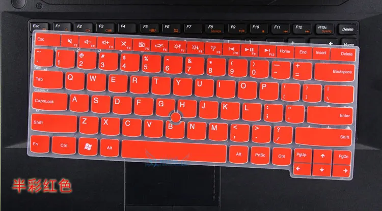 Silicone Gel Keyboard Protector Cover Skin for Lenovo Thinkpad X1 Carbon - Цвет: Red