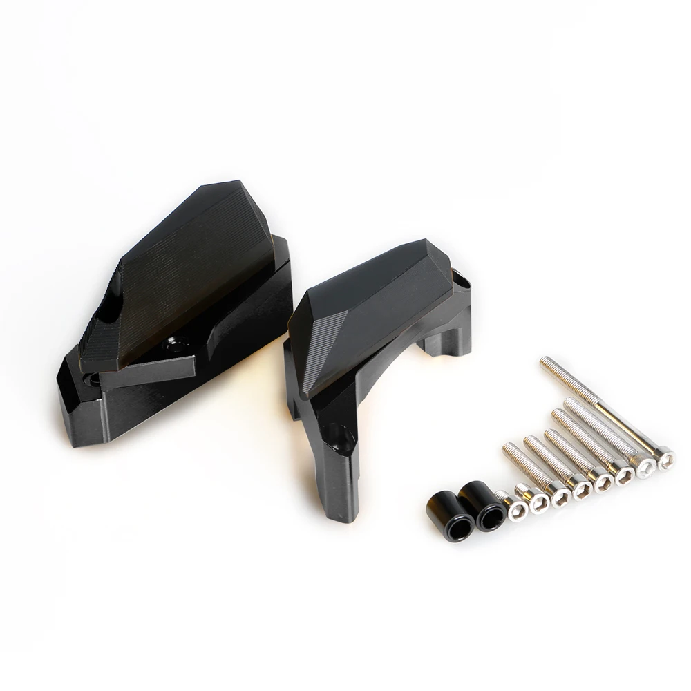 For YAMAHA YZF-R3 YZFR3- Falling Crash Frame Slider Pad Fairing Guard Engine Protection Protector Motorcycle Accessory - Цвет: Black