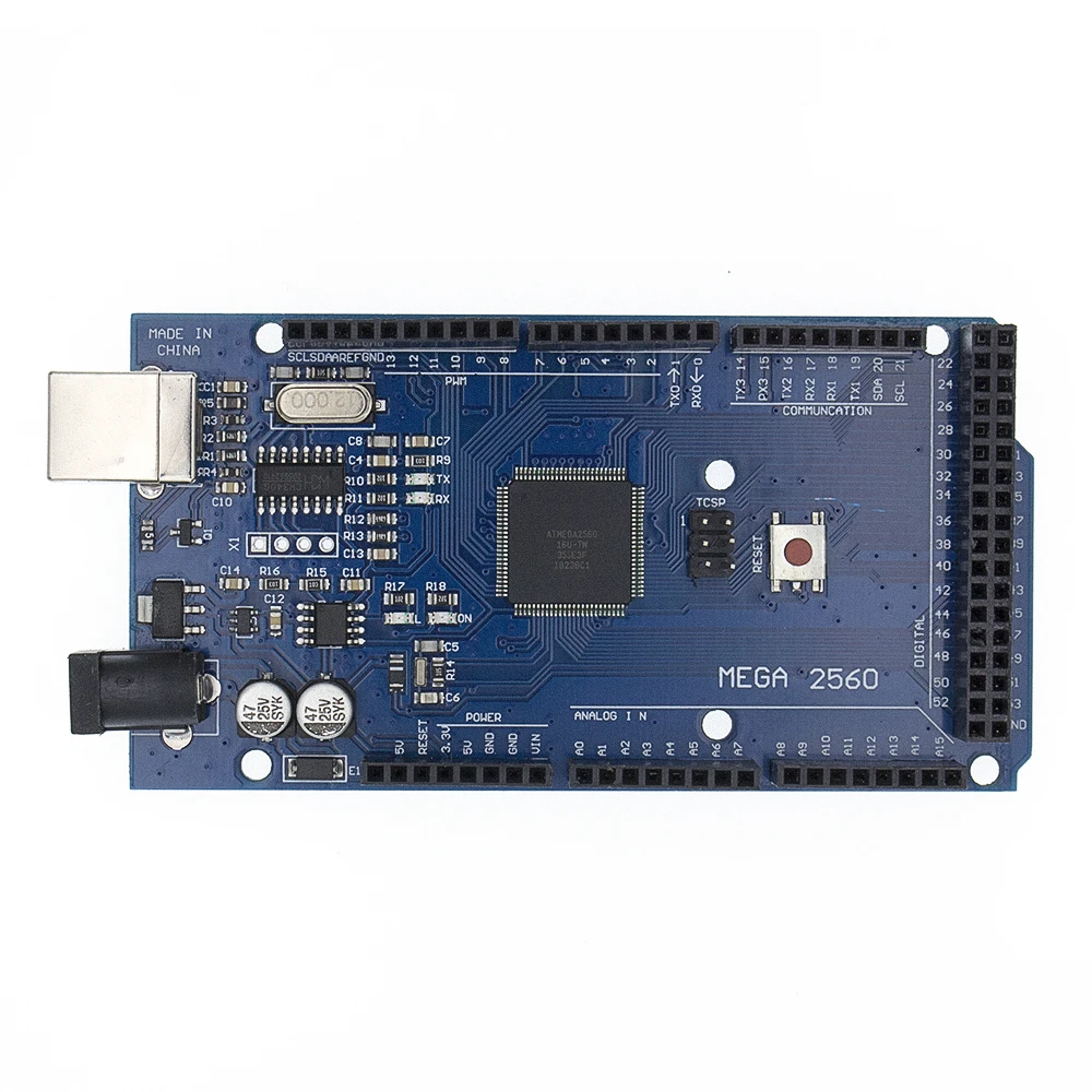 MEGA2560 MEGA 2560 R3(ATmega2560-16AU CH340G) AVR USB плата развития MEGA2560 для arduino