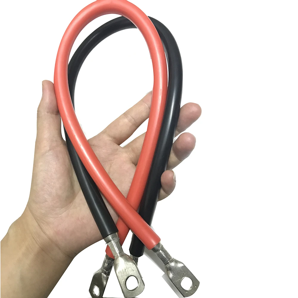 

8.3 square 8AWG Silicone High Temperature Resistant High Voltage Sheathed Car Electric Car Battery Power Cord With Copper Nose