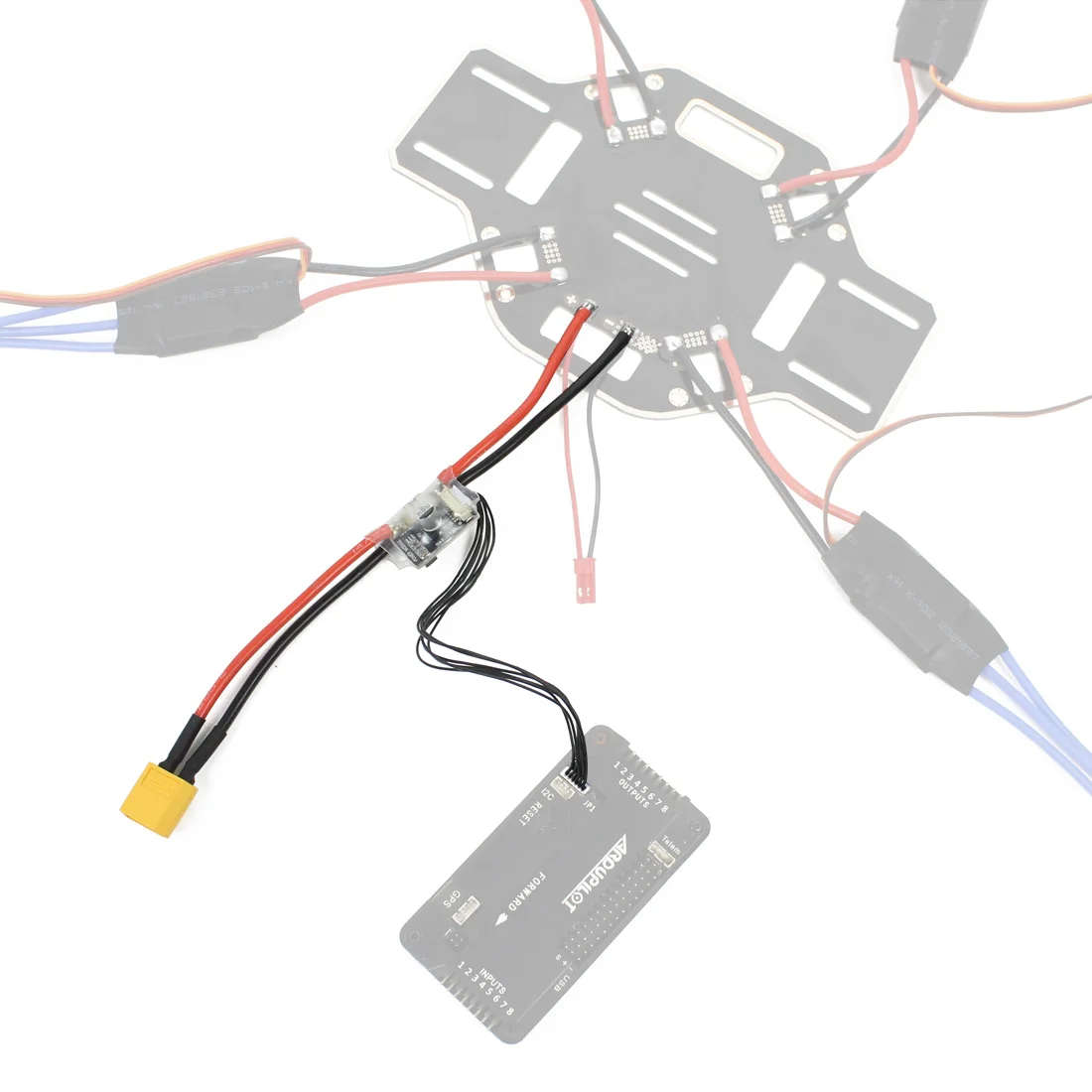APM2.6 2 5 52 Φ модуль APM с 3 V DC BEC для 8 PIX PIXHAWK RC DIY аксессуары коптера F07638|apm current|power module