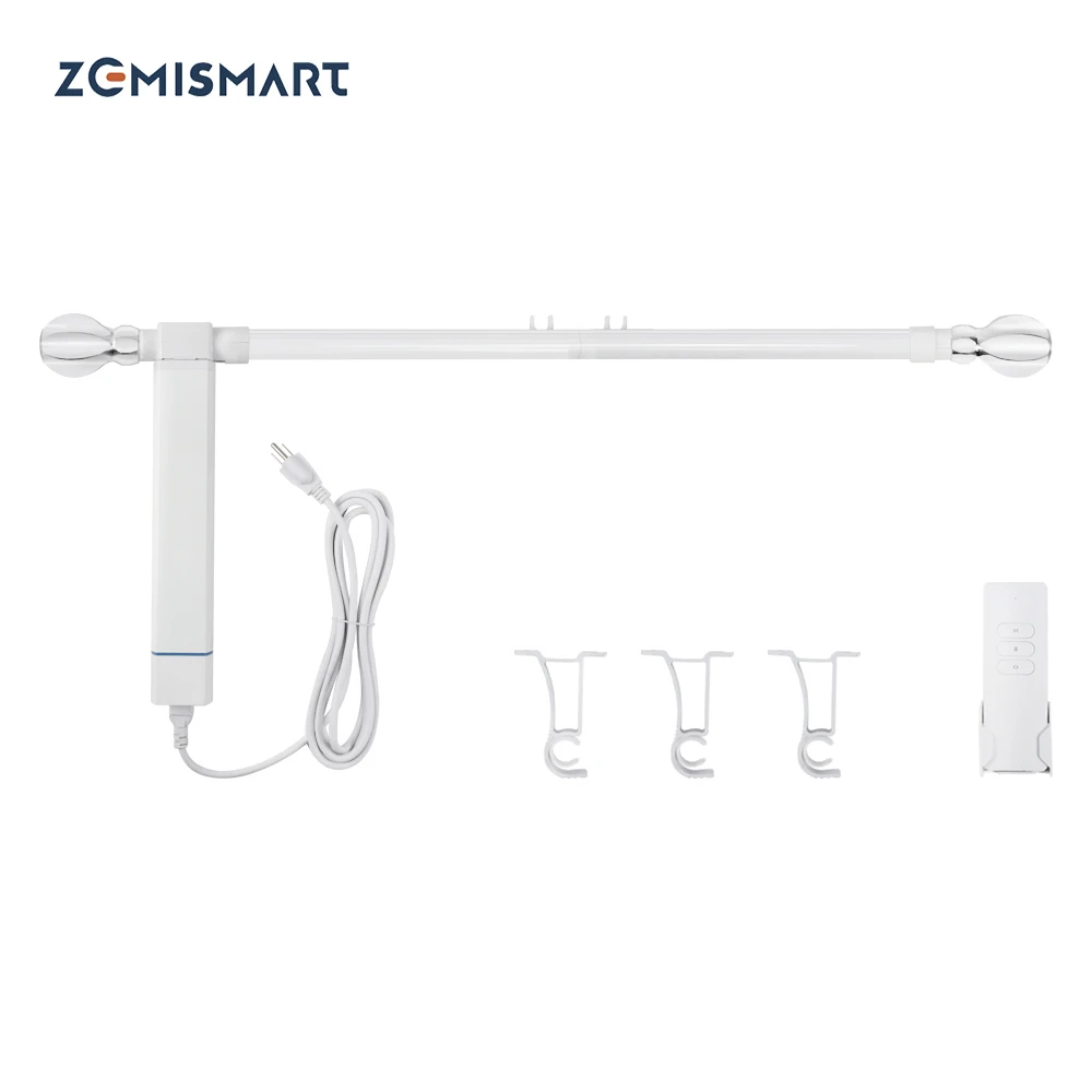 Zemismart Tuya Wifi Curtain Rod Smart Automatic Motorized Electric
