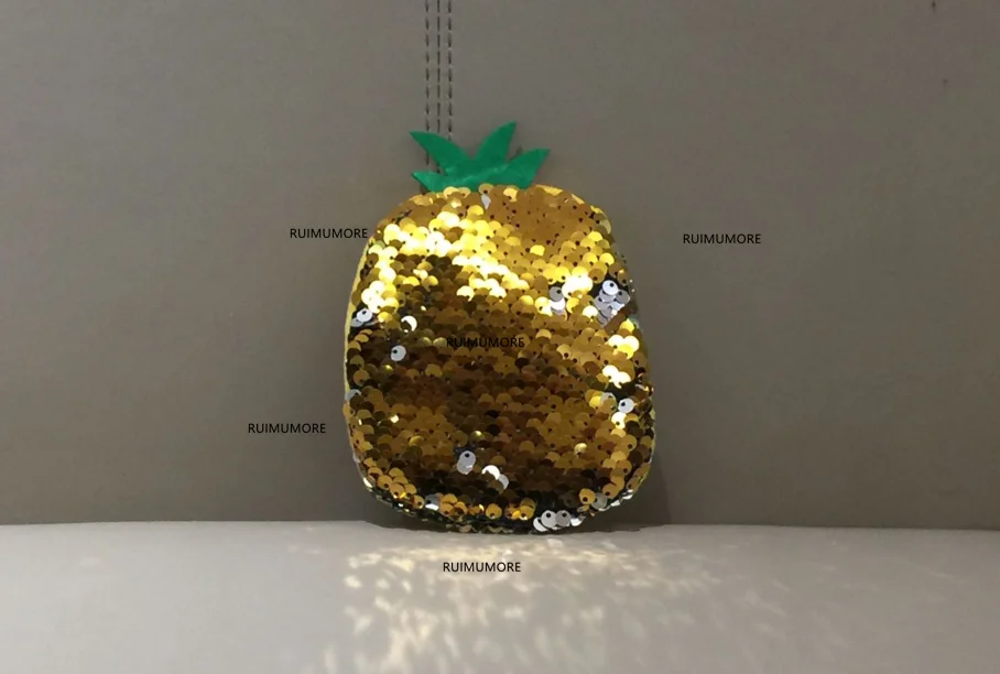 Красочный плюшевый Кошелек, клубника, ананас и т. Д. Все Фрукты Карманный плюшевый кошелек сумка