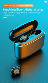 

3500Mah G5s 2020 Mobile Power Bank Wireless Charging Powerbank Bluetooth Earphone Headset Headphone Earbuds
