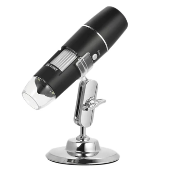 

Wifi Chargeable Digital Microscope 1000X Zoom Magnifier Camera With 8 Led Mini Stand For Iphone Ios Android