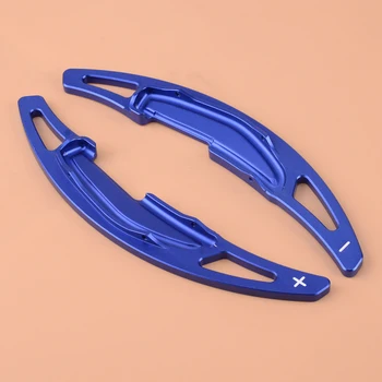 

Blue Car Steering Wheel Shift Shifter Extension Paddle Fit For BMW M2 M3 M4 M5 M6 X5M X6M 2015