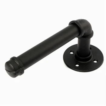 

New Towel Rack Roll Shelf Industrial Style Wall Mount Iron Pipeline Vintage Paper Bathroom Toilet Tool Tissue Paper Rack Bath De