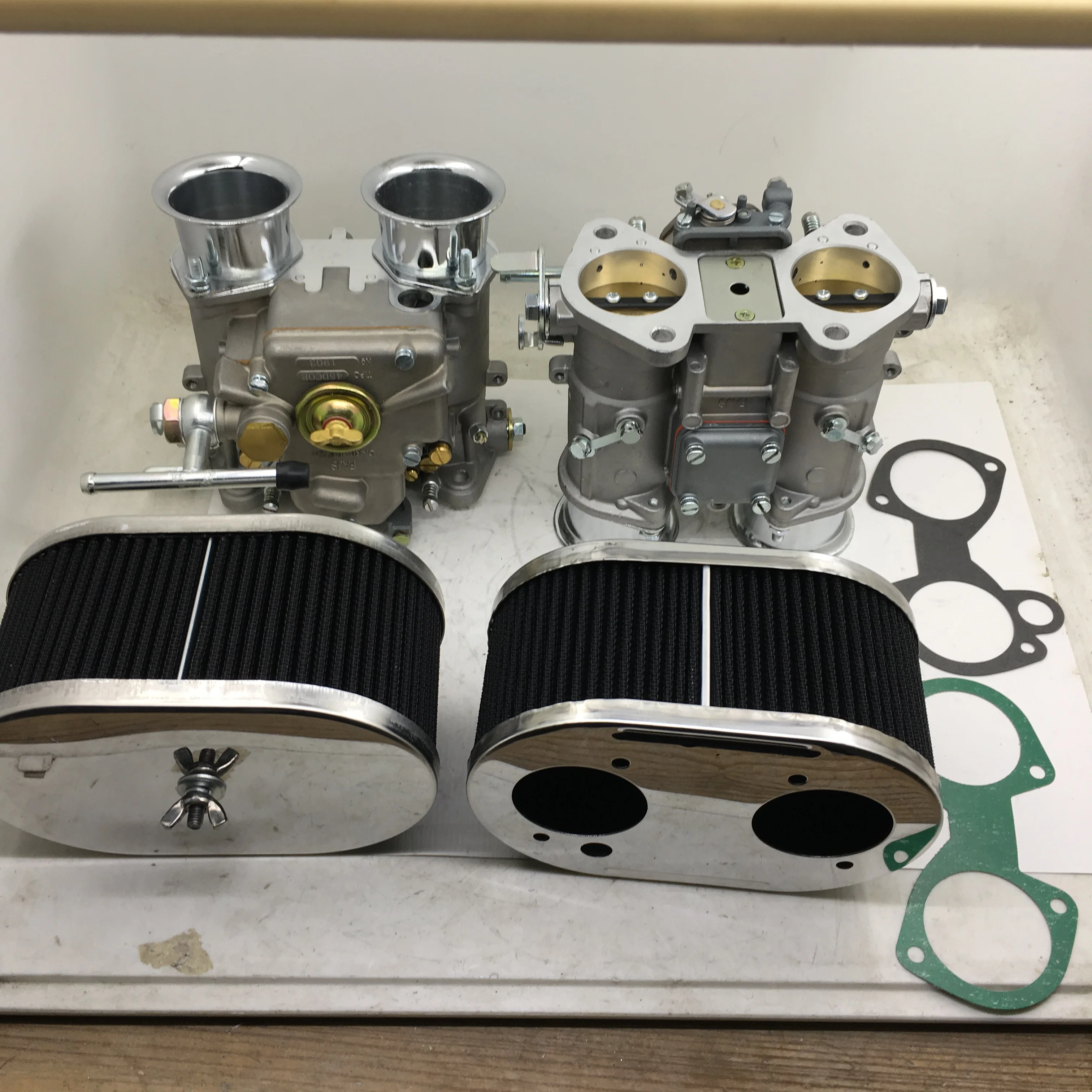 SherryBerg (2x) 45dcoe 152 Twin карбюратор w воздушный фильтр fajs для Datsun L16 L18 L20 Weber Solex