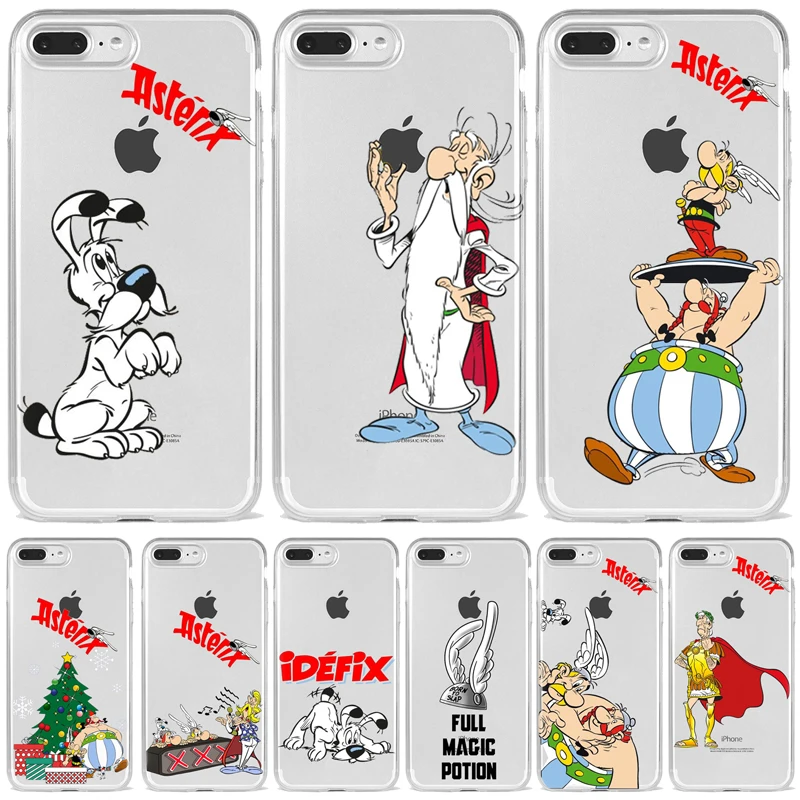 Adventures Asterix Obelix le Gaulois Suave силиконовый чехол для телефона iPhone 5 SE 11 Pro Max X 6 6s 7 8 Plus Fundas