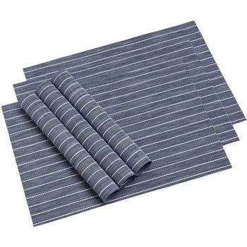 

Placemats for Dining Table Placemats Set of 6 Washable Place Mats for Kitchen Table Heat-Resistant Table Mats Non-Slip
