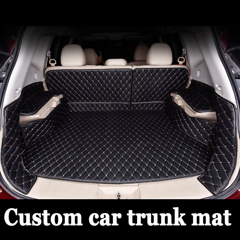 

Custom fit Car trunk mats cargo Liner for Land Rover Discovery 3/4 freelander 2 Sport Range Rover Sport 6D car styling carpet li