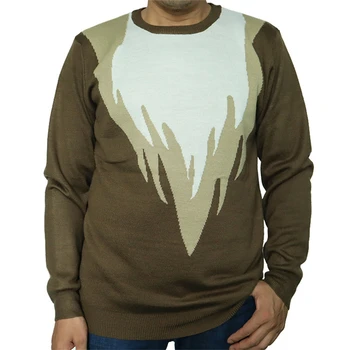 

Funny Knit Beard Moose Reindeer Christmas Sweater for Men Cute Men's Knit Christmas Party Pullover Xmas Jumper Plus Size