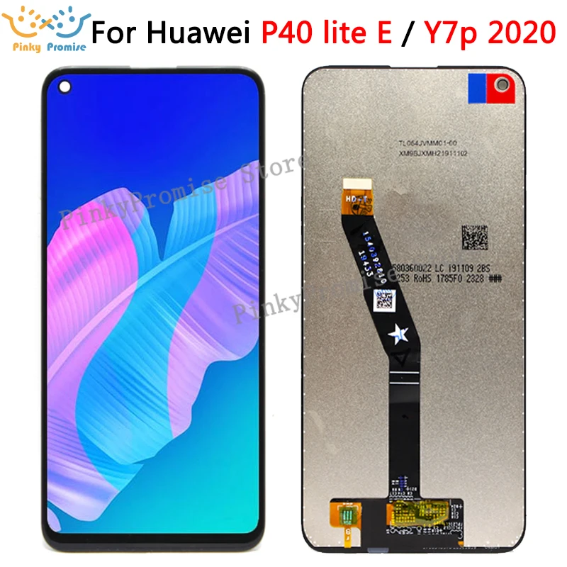 ЖК-дисплей для Huawei P40 lite E сенсорный экран с дигитайзером в сборе Y7p 2020 сменный