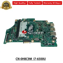 Для DELL INSPIRON 13 7359 7353 Материнская плата ноутбука I7-6500U SR2EZ 14275-1 CN-0H8C9M 0H8C9M H8C9M материнская плата