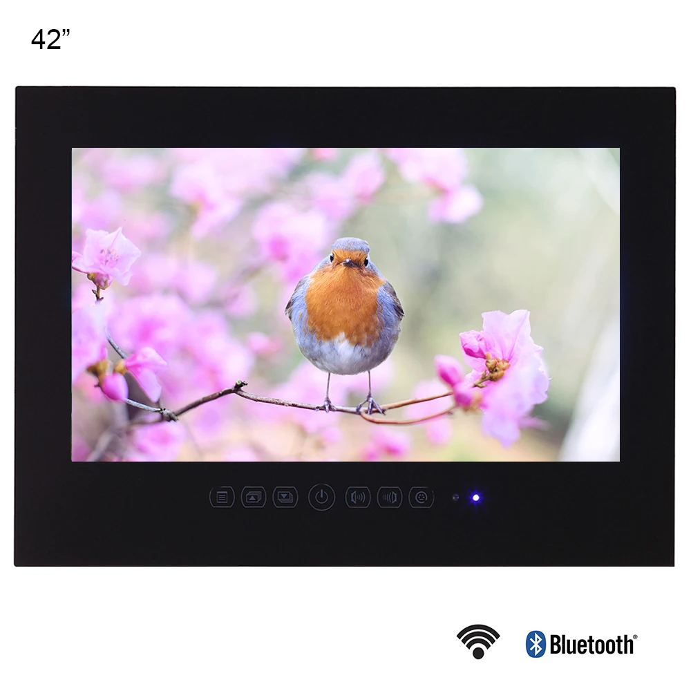 Souria 42 дюйма Android 10 0 смарт WiFi 1080HD Full HD Безрамное душевое телевидение интернет Ванная комната ТВ