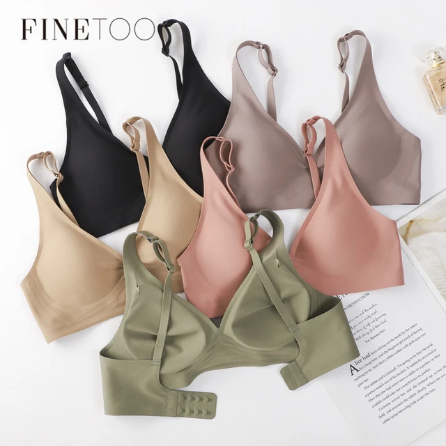 Deep V Bra Wireless, Wireless Bras Women