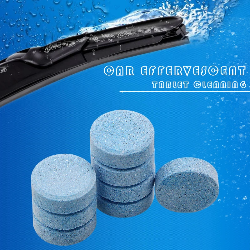 10 шт.(1 шт = 8 л воды) Автомобильный Одноцветный стеклоочиститель, изящный стеклоочиститель, автомобильная очистка окон, очиститель стекла, автомобильные аксессуары