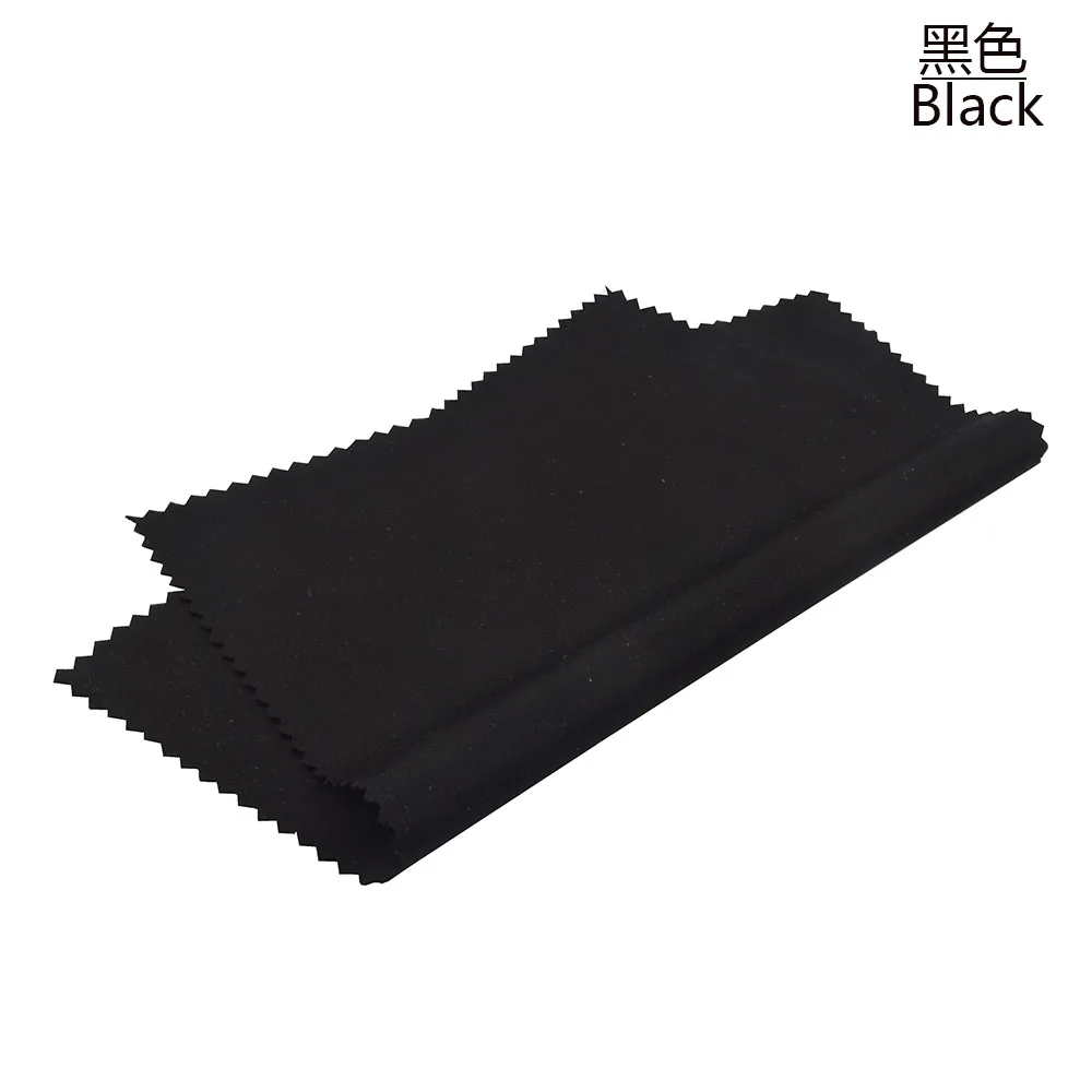 품질 승화 극세사 안경 천, 15x18cm 두꺼운 안경 청소 천, 화이트 블랙 블루 그린 레드 오렌지 핑크, 100 개