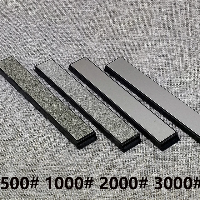 4pcs Knife sharpener Diamond bars whetstone grinding stone Edge pro Ruixin pro rx008 sharpening system 80-3000 Dimond stone 5.9