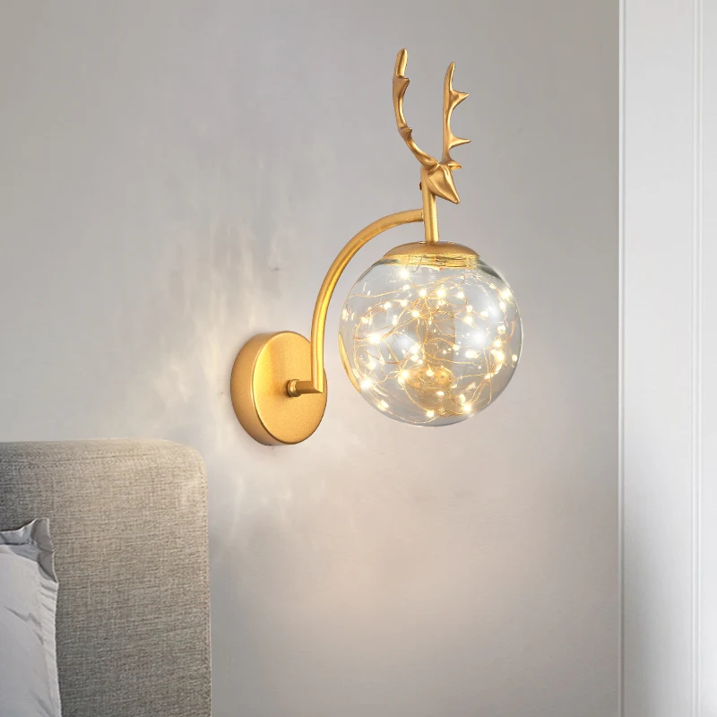 

Modern Nordic LED Wall Lamp Minimalist Fixture Lustre Lighting For Bedroom Creative Living Dining Room Decoration Loft Corridor