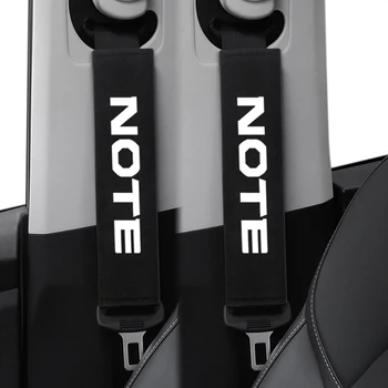 

2pcs Car Seat Belt Pads Seat Shoulder Strap Pad Cushion Cover for Nissan NOTE E11 E12 Accessories
