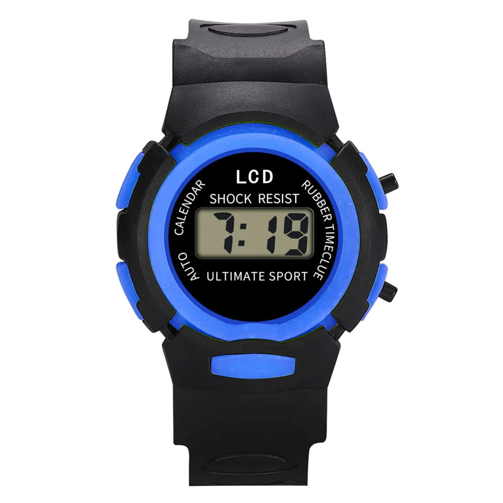 Kids watches New LED Digital Wrist Watch Bracelet Kids Outdoor Sports Watch For Boys Girls Electronic Date Clock relogio infanti