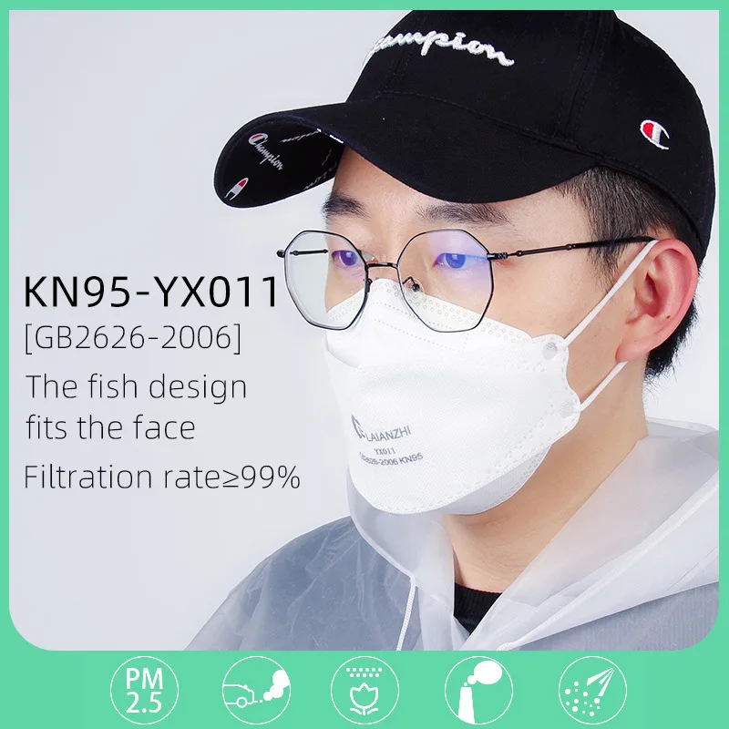 

99% Filtration KN95 Safety Protective Mask Anti Virus Anti PM2.5 Same As FFP3 FFP 2 1 Adjustable Headband Mask