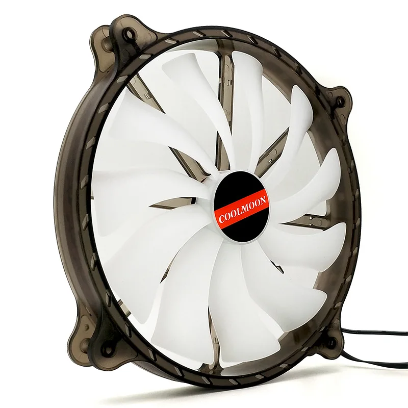 20cm Fan Computer Case Silent Fan 200mm Fan Led Blue 200mm 200mm