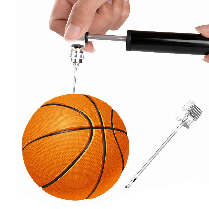 Mutliuse Mini Portable Bicycle Pump Accessory Aluminum Alloy Tire Air Inflator Pump Mountain Bike Bicycle Basketball Football