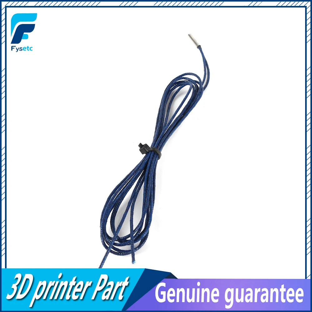 Resistência Térmica Pt1000 Sonda mm x 15 mm até 450 Graus Rtd 1m Platina para Impressora 3d Vulcão Bloco de Aquecimento v6