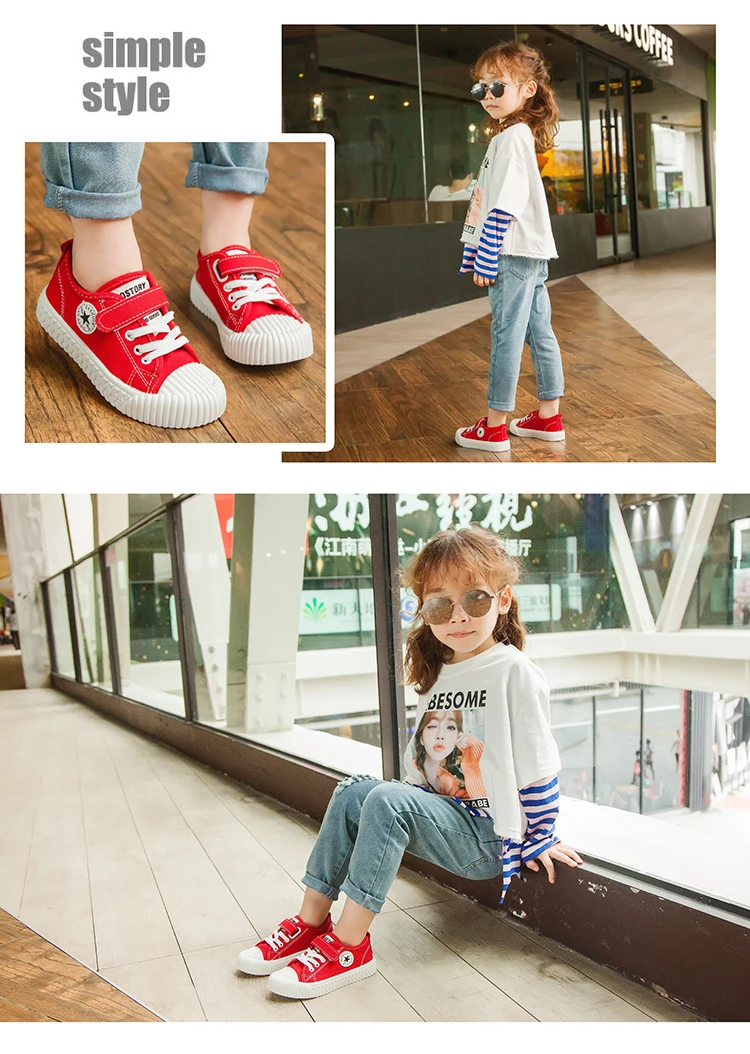 JGSHOWKITO Fashion Brand New Unisex Kids Shoes For Boys Girls Children Casual Sneakers Candy Color Sneakers Classic Running Flat