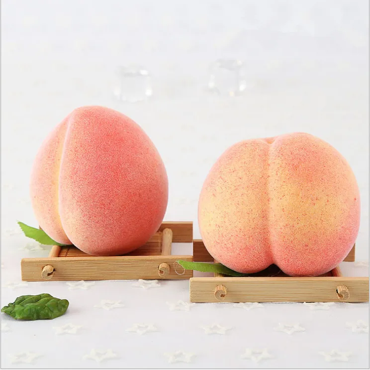 Искусственный персик Фотофон для дома овощей красивая Рождественская Кухня