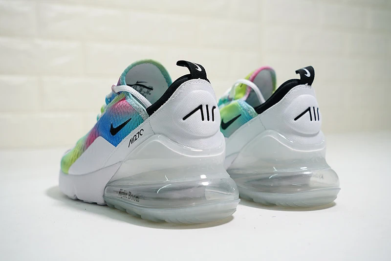 Оригинальные подлинные женские кроссовки для бега NIKE Air Max 270, спортивные уличные кроссовки, удобная дышащая AH6789-601