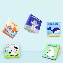 Chico ropa libro infantil, juguete para desarrollar la inteligencia cognitiva, libro suave para bebé, juguete educativo, historia de inteligencia, 2020