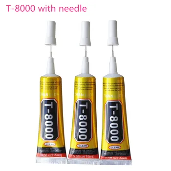 

50ml T8000 Glue Mobile Phone Touch Screen Superglue T-8000 Adhesive Telephone Glass Glue Repair Point Diamond Jewelry DIY Glue