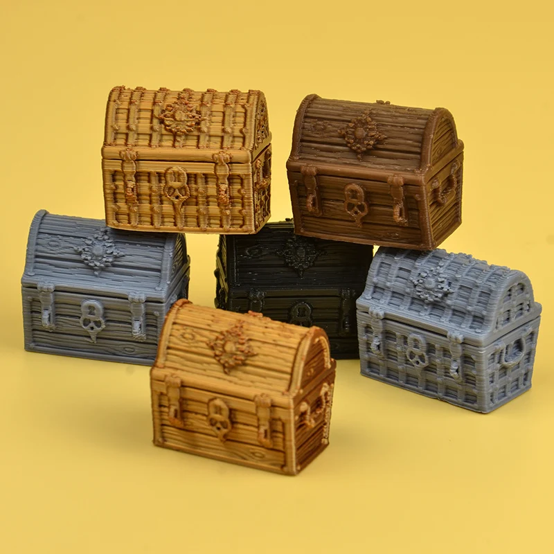 

GLOOMHAVEN TRPG dungeons dragon miniature match all common bbg 3D scene tools Treasure chest box models figures figurine