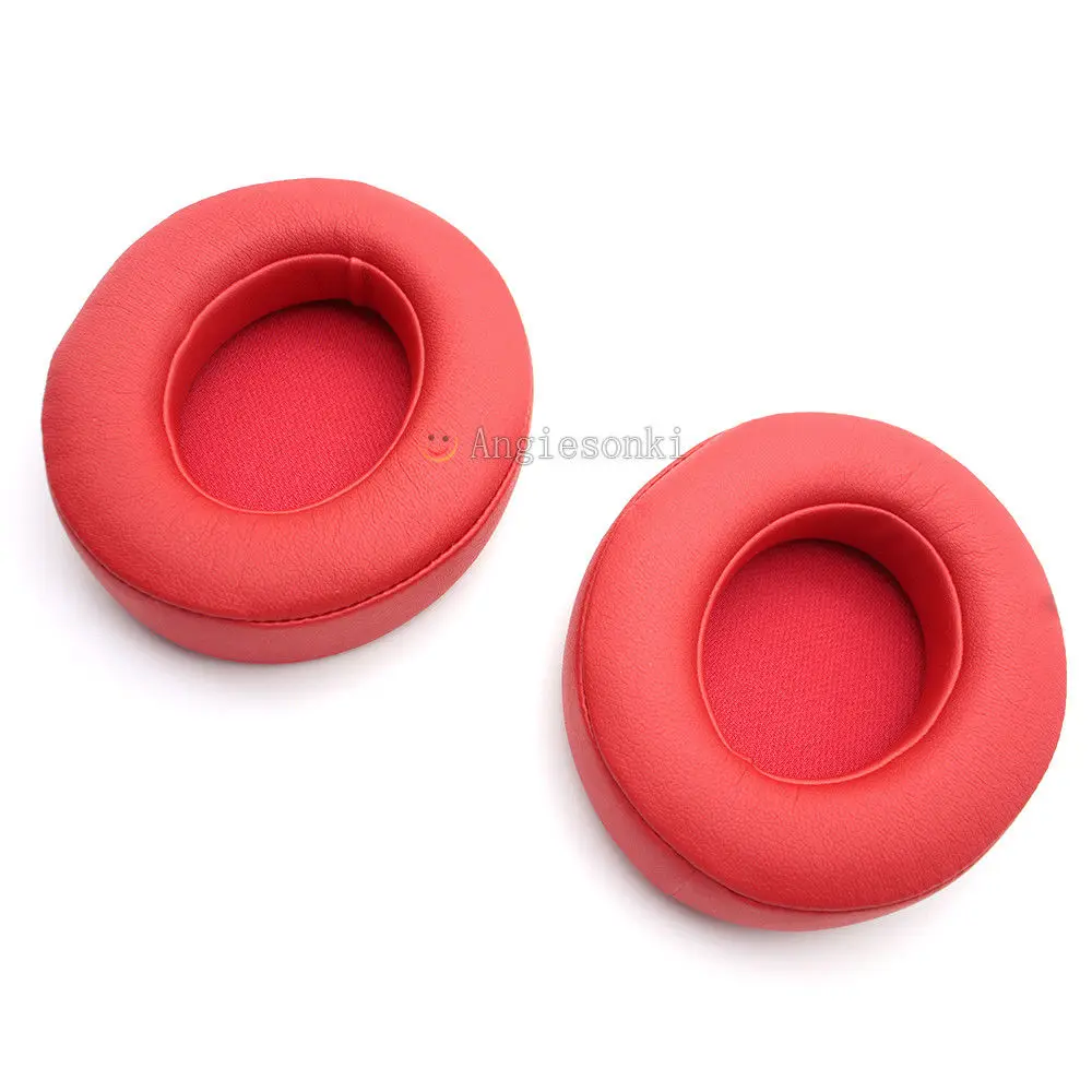 Replacement Ear Pads Ear Cushions for Beats Solo Wireless SoundTrue Soundlink on ear Headphones High Protein Sponge Sleeve