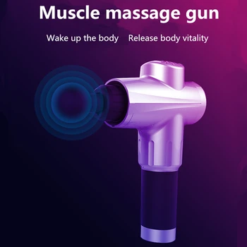 

Tissue Massage Gun Muscle Massager Muscle Pain Management after Training Exercising Body Relaxation Slimming Shaping Pain Relief