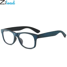 Zilead имитация очки для чтения в деревянной оправе анти голубой свет Prebyopia очки компьютерные очки для мужчин и женщин
